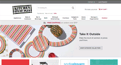 Desktop Screenshot of kitchenstuffplus.com